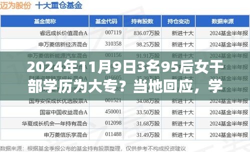 95后女干部學(xué)歷背后的深層意義，學(xué)歷并非唯一標(biāo)準(zhǔn)
