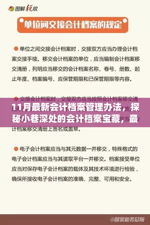 探秘最新會(huì)計(jì)檔案管理辦法，小巷深處的寶藏與獨(dú)特故事揭秘
