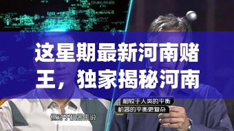 獨家揭秘，河南賭王最新高科技神器，革新功能引領(lǐng)極致體驗，科技重塑賭壇風(fēng)云！