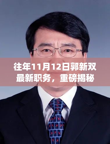 揭秘郭新雙新職務(wù)，職場(chǎng)之路再創(chuàng)高峰歷程揭秘！
