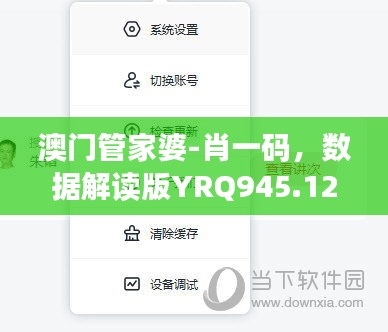 澳門(mén)管家婆-肖一碼，數(shù)據(jù)解讀版YRQ945.12星耀版