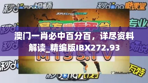 澳門一肖必中百分百，詳盡資料解讀_精編版IBX272.93