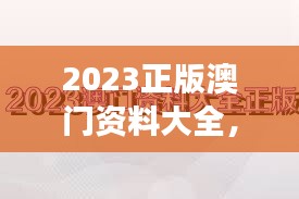 2023正版澳門資料大全，中西結(jié)合神碼MUK711.88
