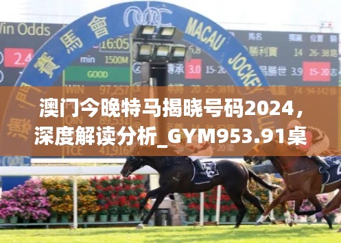 澳門今晚特馬揭曉號碼2024，深度解讀分析_GYM953.91桌面版