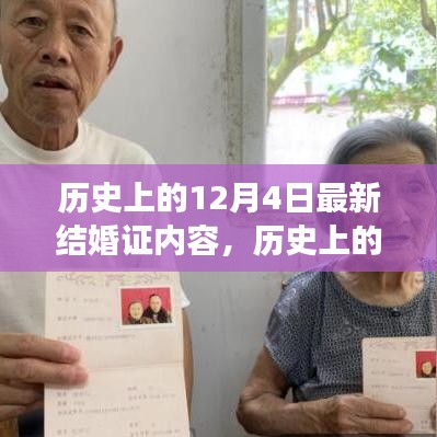 歷史上的12月4日，最新結(jié)婚證內(nèi)容的深度解讀與觀點(diǎn)碰撞