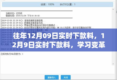 12月9日實時下款料，學習變革的魔力，交響出自信與成就的時刻。