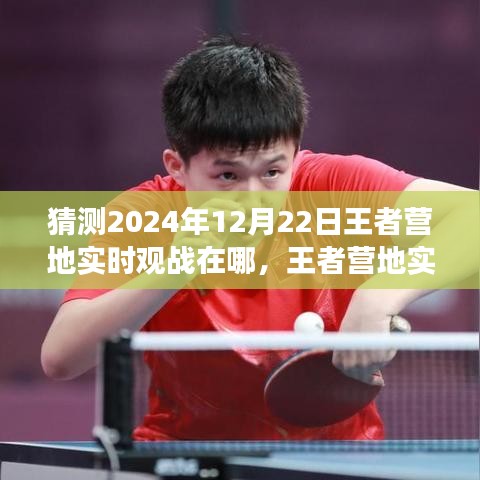 王者營地實時觀戰(zhàn)預測指南，體驗與預測2024年王者營地觀戰(zhàn)功能的新動態(tài)位置揭曉！