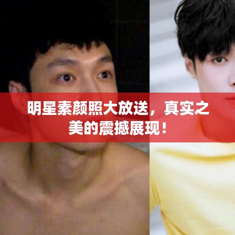 明星素顏照大放送，真實之美的震撼展現！