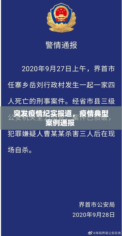 突發(fā)疫情紀(jì)實(shí)報(bào)道，疫情典型案例通報(bào) 