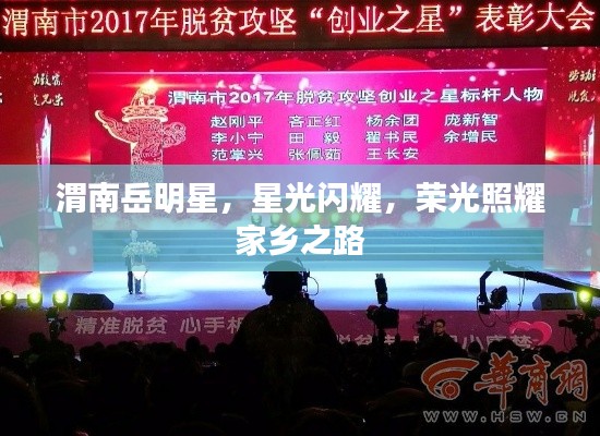 渭南岳明星，星光閃耀，榮光照耀家鄉(xiāng)之路