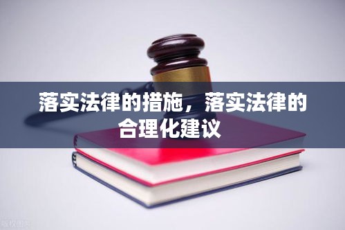 落實(shí)法律的措施，落實(shí)法律的合理化建議 