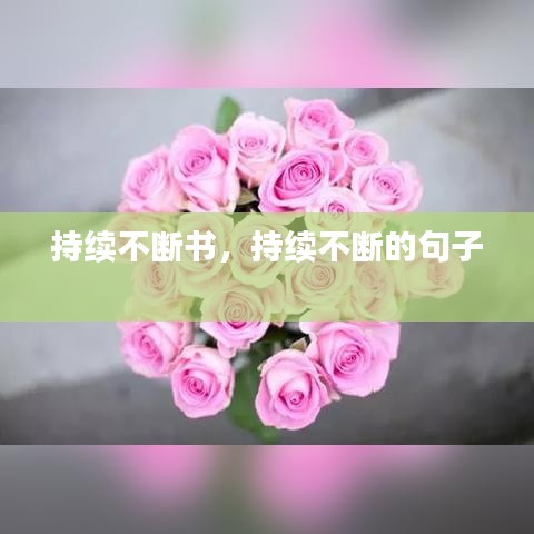 持續(xù)不斷書，持續(xù)不斷的句子 