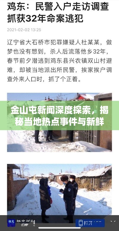 金山屯新聞深度探索，揭秘當(dāng)?shù)責(zé)狳c(diǎn)事件與新鮮資訊