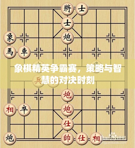 象棋精英爭霸賽，策略與智慧的對決時刻
