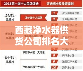 西藏凈水器供貨公司排名大揭秘，優(yōu)質(zhì)品牌榜單，選購首選！