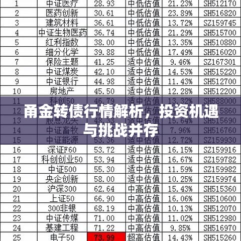 甬金轉(zhuǎn)債行情解析，投資機遇與挑戰(zhàn)并存