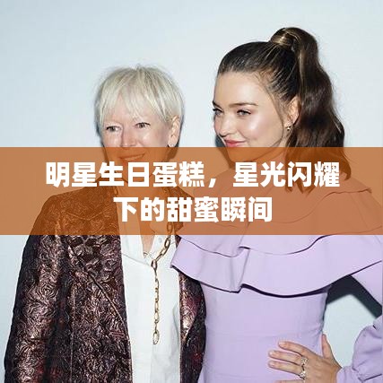明星生日蛋糕，星光閃耀下的甜蜜瞬間