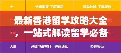 最新香港留學(xué)攻略大全，一站式解讀留學(xué)必備指南！