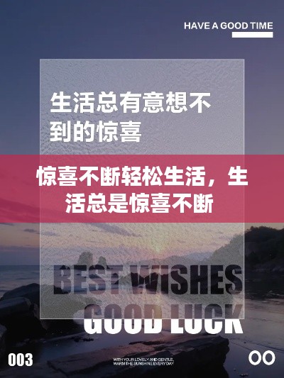 驚喜不斷輕松生活，生活總是驚喜不斷 