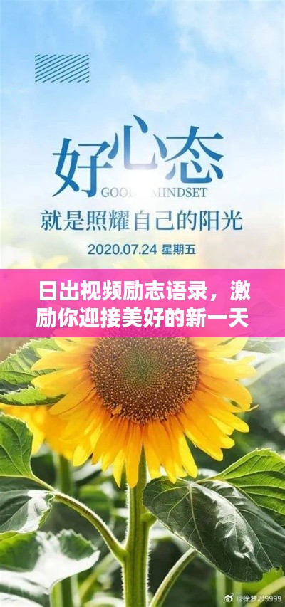 日出視頻勵(lì)志語(yǔ)錄，激勵(lì)你迎接美好的新一天！